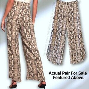 Sage The Label Wide Leg Palazzo Pants Women's Medium